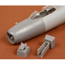 Sbs 48034 1/48 Mig-19pm Correct Nose For Trumpeter Kit Resin Model Kit