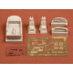 Sbs 72006 1/72 A-37 Dragonfly Cockpit Set For Academy Kit Resin Model Kit