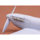 Sbs 72009 1/72 Spitfire Mk I/Ii Exhaust Round For Airfix Kit Resin Model Kit