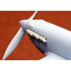 Sbs 72014 1/72 Hawker Hurricane Mk I Exhaust Round For Airfix Resin Model Kit