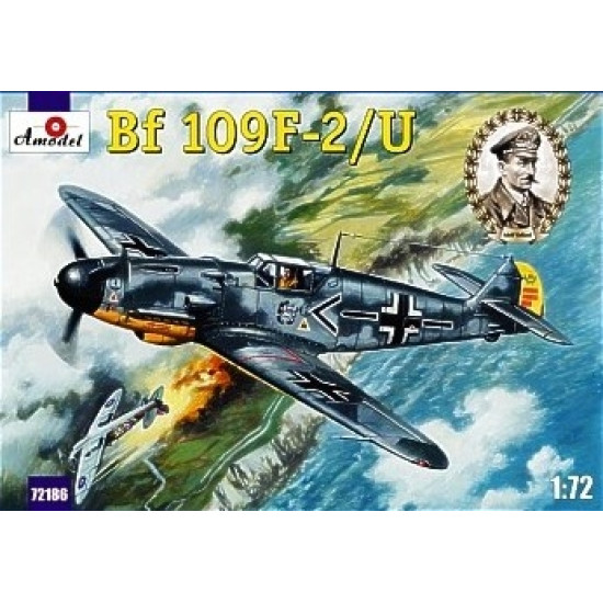 Messerschmitt Bf-109F-2/U 1/72 Amodel 72186