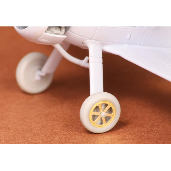 Sbs 72019 1/72 Gloster Gladiator Wheels Spoked For Airfix Kit Resin Model Kit