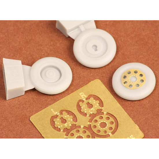 SBS Model 1/72 E.E. Lightning wheels for Airfix kit - SBS72020 SBS Model 1/72 E.E. Lightning wheels for Airfix kit - SBS72020
