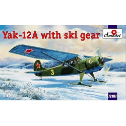 Yak-12A with ski gear 1/72 Amodel 72187