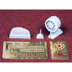 Sbs 72034 1/72 Polikarpov I-153 Chaika Cowling And Exterior Set For Icm Kit