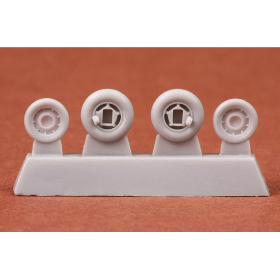 Sbs 72035 1/72 Folland Gnat T 1 Wheel Set For Airfix Kit Resin Model Kit