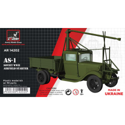 Armory Ar14202 1/144 As 1 Soviet Wwii Airfield Starter On Gaz Aa Chassis