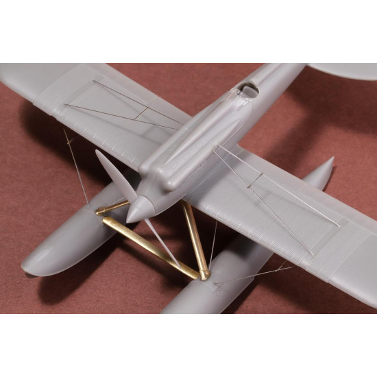 Sbs 72072 1/72 Macchi M 39 Rigging Wire Set For Sbs Model Kit Photo-etched Parts