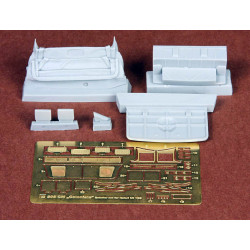 Sbs 35021 1/35 508 Cm Coloniale Exterior Set For Italeri Kit Resin And Photo-etched