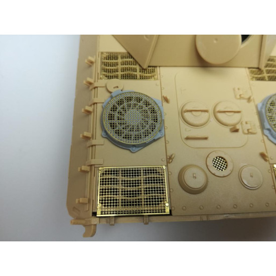 Sbs 35038 1/35 Sd Kfz 171 Panther D Early Fan Cover With Grilles