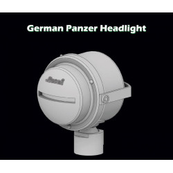 Sbs 3d016 1/35 German Panzer Headlight Ww Ii X 3 3d Print Resin