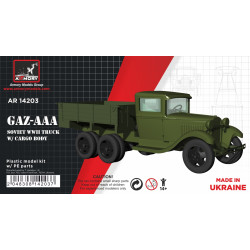 Armory Ar14203 1/144 Gaz Aaa Soviet Wwii Cargo Truck Military Vehicle Kit