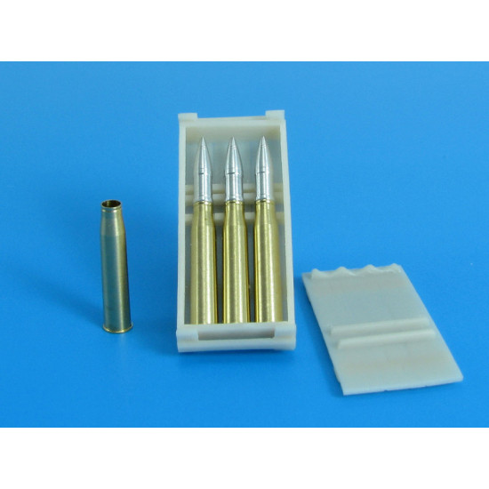 Eureka A-3504 1/35 Ammo W/Box 75 Mm Nebelgranatpatrone Kwk-40/Stuk-40 L/43 And L/48