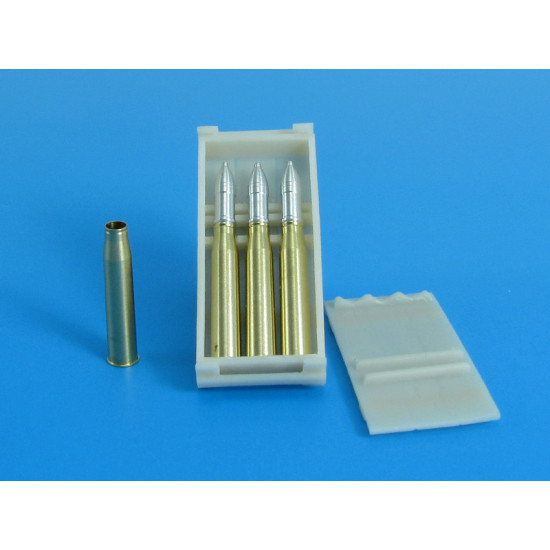 Eureka A-3505 1/35 Ammo W/Box 75 Mm Grpatr-38 Hl/C Kwk-40/Stuk-40 L/43 And L/48