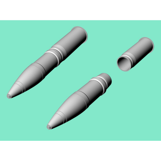 Eureka A-3510 1/35 Ammo W/Box 75 Mm Nebelgranatpatrone Kwk-37/Stuk-37 L/24