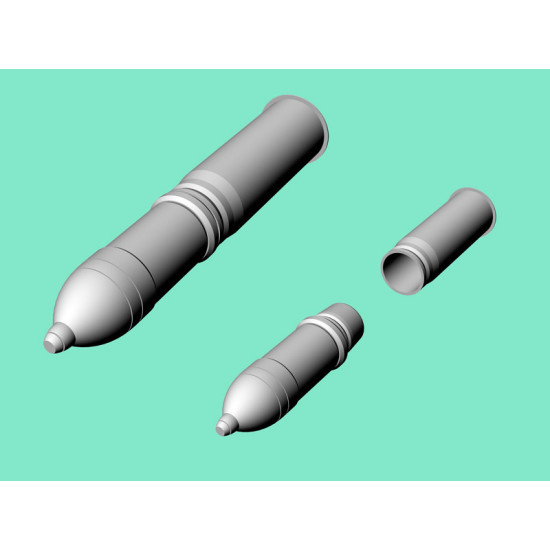 Eureka A-3512 1/35 Ammo W/Box 75 Mm Gr Patr 38 Hl/B Kw K 37/Stuk 37 L/24