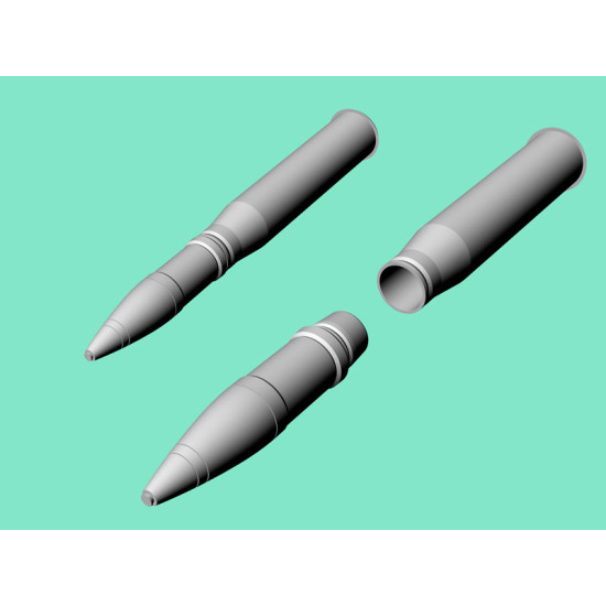 Eureka A-3527 1/35 Ammo W/Box 7,5 Cm Nebelgranatpatrone Kw.k.40/Stu.k.40 L/43 And L/48