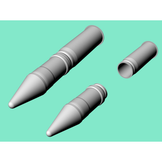 Eureka Ab-353 1/35 Ammo 7,5 Cm For Kw.k.37/Stu.k.37 12pcs For Sd.kfz.142/161/233