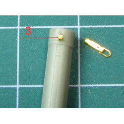Eureka E-007 1/35 Metal Ammo Canisters For 7.5 Cm Kw.k.42 4 Pcs Resin