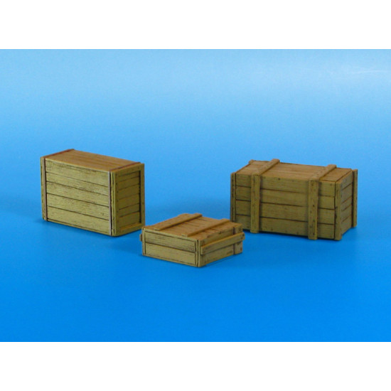 Eureka E-010 1/35 Wooden Crates General Purpose 3 Pcs Resin