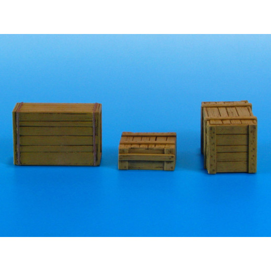 Eureka E-010 1/35 Wooden Crates General Purpose 3 Pcs Resin