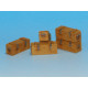 Eureka E-014 1/35 Wooden Ammo Boxes For 5 Cm Kw.k.39 5pcs Resin