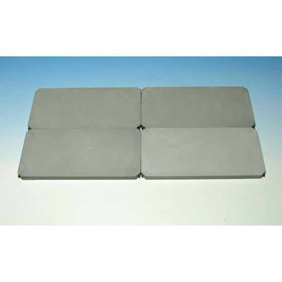 Eureka E-019 1/35 Modern Concrete Road Panels Set 1 Plaster 4pcs