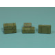 Eureka E-034 1/35 Modern Russian Ammo Crates For 125mm 2a46 Gun 5pcs