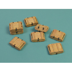 Eureka E-035 1/35 Modern Russian Ammo Crates Type I For 7,62mm Ammo For Ak-47