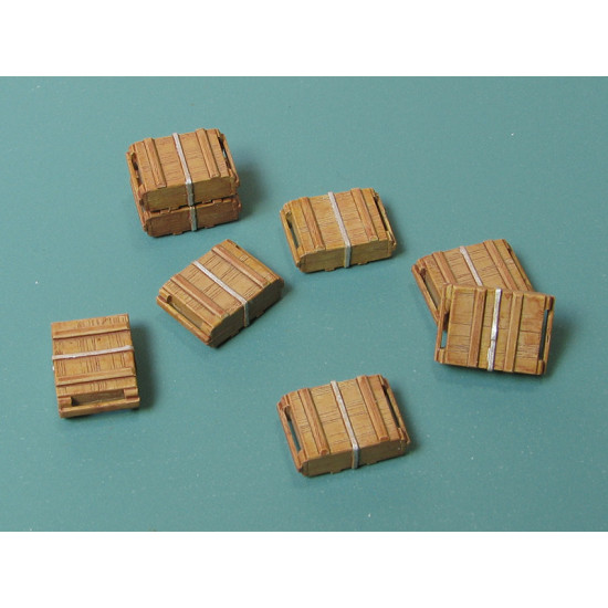 Eureka E-036 1/35 Modern Russian Ammo Crates Type Ii For 7,62mm Ammo For Ak-47