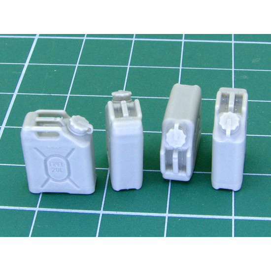 Eureka E-045 1/35 Us Military Fuel Canisters 20l 4pcs Resin