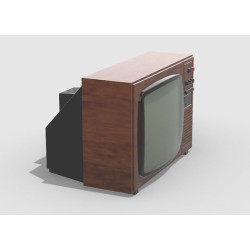 Eureka E-055 1/35 25 Inch Retro Tv Houseware