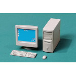 Eureka E-060 1/35 Pc With Crt Monitor Computer