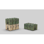 Eureka E-072 1/35 Modern Us Army Pelican 8-laptop Case, Mobile It Box