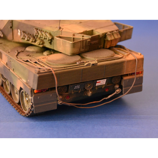 Eureka Er-3507 1/35 Towing Copper Cable For Modern Nato Tanks Leopard 1 And 2