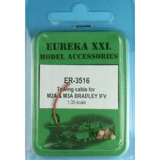 Eureka Er-3516 1/35 Towing Copper Cable For Us M2 And M3 Bradley Ifvs