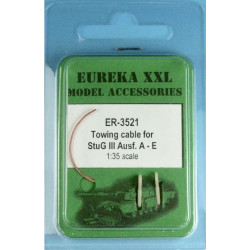 Eureka Er-3521 1/35 Towing Copper Cable For Stug Iii Aus A-e Spgs