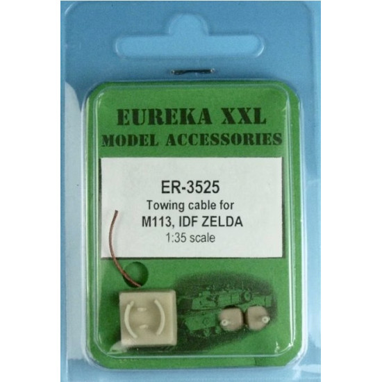 Eureka Er-3525 1/35 Towing Copper Cable For M113 M163 M981 And Israeli Zelda Apvs