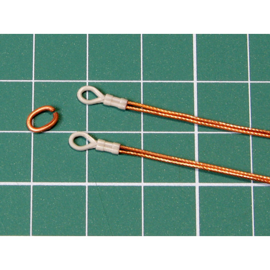 Eureka Er-3546 1/35 Towing Copper Cable Mark Iv For Wwii British Tanks And Spgs