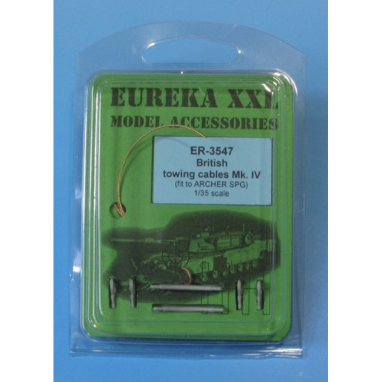 Eureka Er-3547 1/35 Towing Copper Cable For Mark Iv For Archer Spg