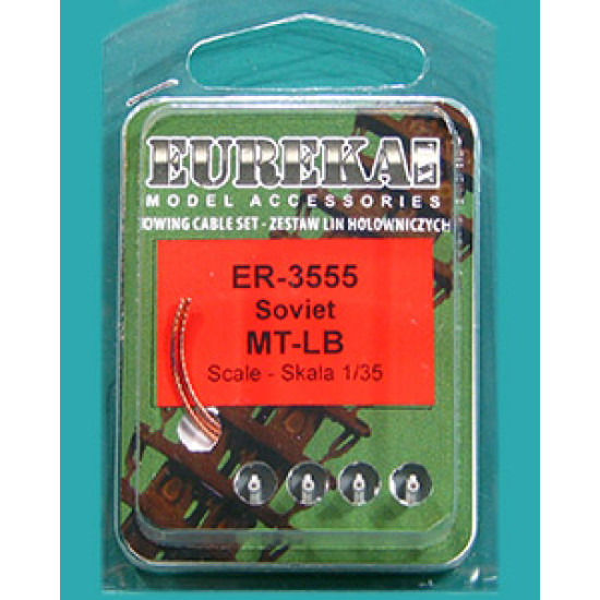 Eureka Er-3555 1/35 Towing Copper Cable For Soviet Mt-lb Transporter