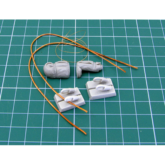 Eureka Er-3556 1/35 Towing Copper Cable For Soviet T-54 Tank And Tarpaulin