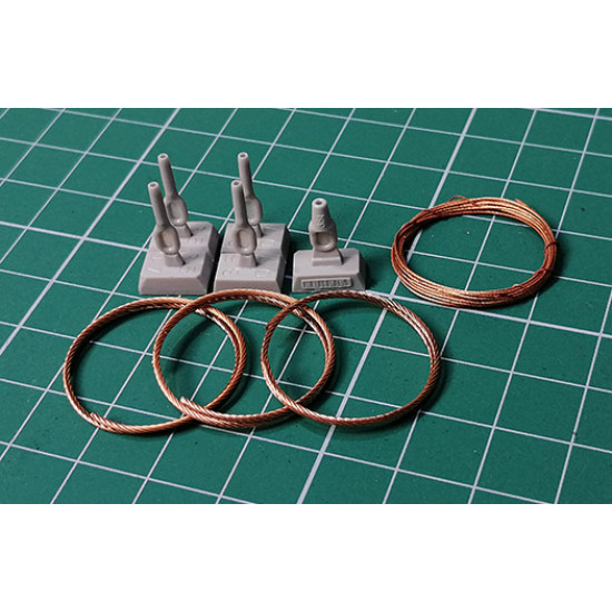 Eureka Er-3566 1/35 Towing Copper Cable For German Bergepanzer 2 Arv