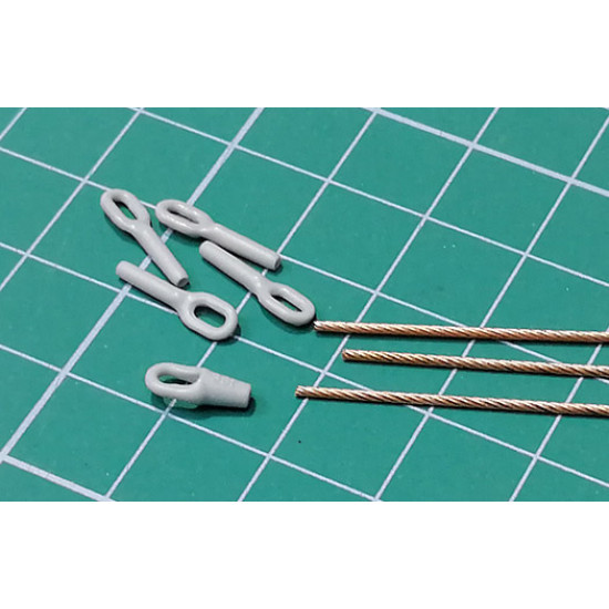 Eureka Er-3566 1/35 Towing Copper Cable For German Bergepanzer 2 Arv