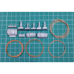 Eureka Er-3567 1/35 Towing Copper Cable For M88a1 Arv Afv Club
