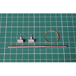 Eureka Er-3568 1/35 Metal Barrel And Towing Cable For M18 Hellcat For Tamiya