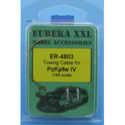Eureka Er-4803 1/48 Towing Cable For Pz Kpfw Iv Tank Sd Kfz 161
