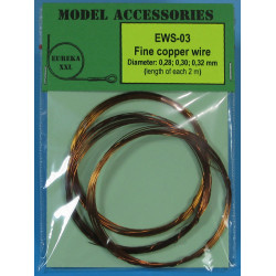 Eureka Ews-03 Universal Fine Copper Wires 0.28 Mm / 0.30 Mm / 0.32 Mm 2m Each