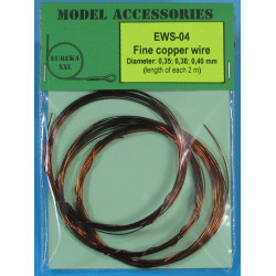Eureka Ews-04 Universal Fine Copper Wires 0.35 Mm / 0.38 Mm / 0.40 Mm 2m Each