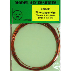 Eureka Ews-06 Universal Fine Copper Wires 0.55 Mm / 0.60 Mm 2m Each